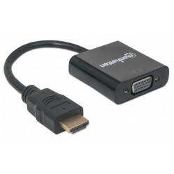HDMI Male to VGA Female, black