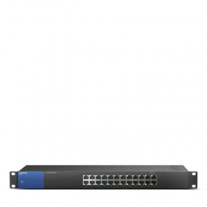 24 Port Gigabit Switch Metalic