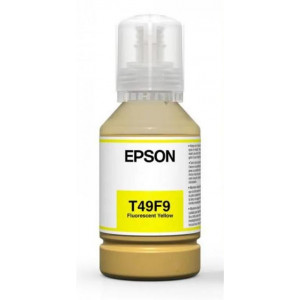 Botella de tinta amarilla...