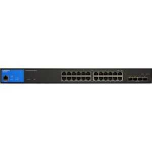 28-Port Managed PoE+ Switch...