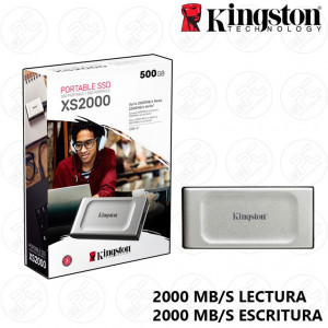 SSD PORTÁTIL KINGSTON 500GB...