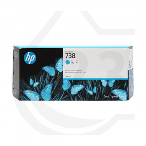 CARTUCHO HP 738 130ml CYAN...