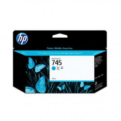 Cartucho HP 745 Cyan 130 ml...